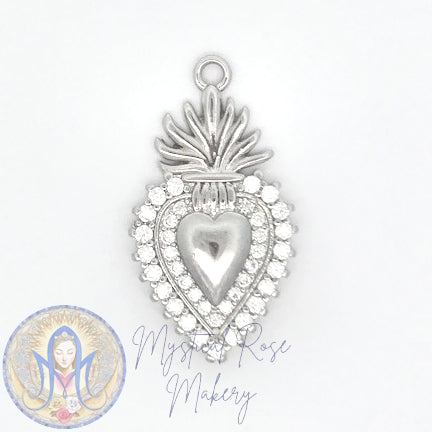 Illuminated Sacred Heart Pendant